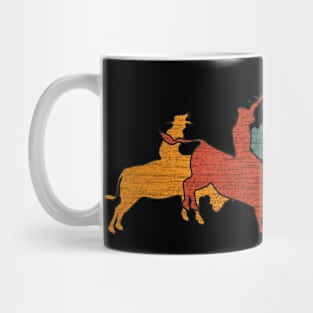 Cool Vintage Bullriding Mug